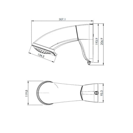 Ducha Eletronica 5500W 127V Branco Hydra - Thony Ferragem