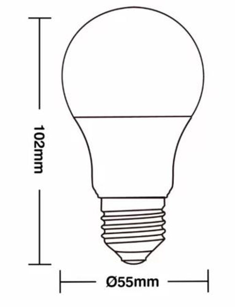 Lampada Led Bulbo Tkl 30 4,9w 3000k - Thony Ferragem