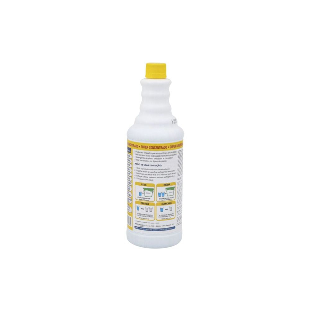Limpador Extra Forte Concentrado Para Pisos Duratto 1 Litro