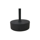 Luminária Mesa Louvre Recarregável Preta Taschibra - Thony Ferragem