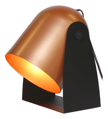 Luminaria Mesa Studio E27 Cobre Taschibra - Thony Ferragem