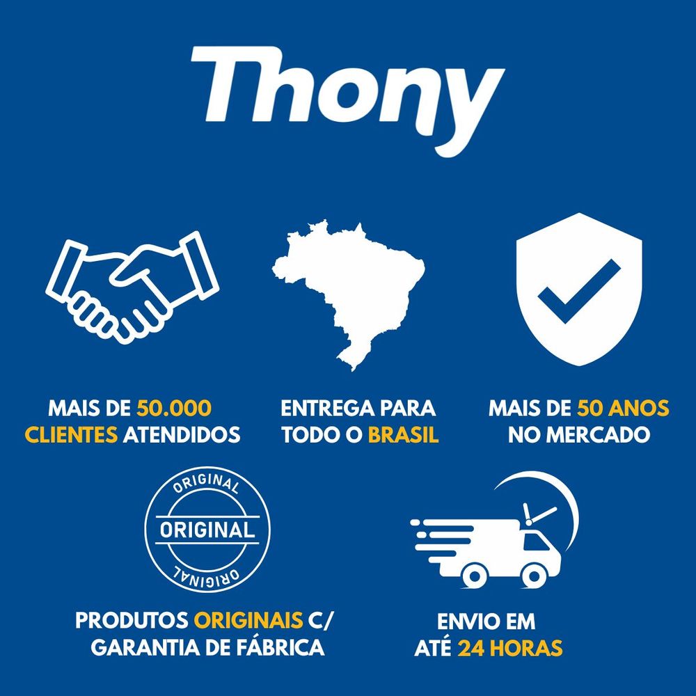 KIT 6   LAMPADA DICROICA TDL 50 7W 2700K GU10 - Thony Ferragem