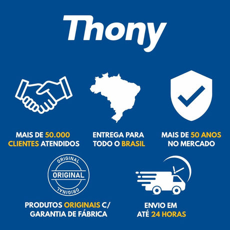 KIT 6   LAMPADA DICROICA TDL 50 7W 2700K GU10 - Thony Ferragem