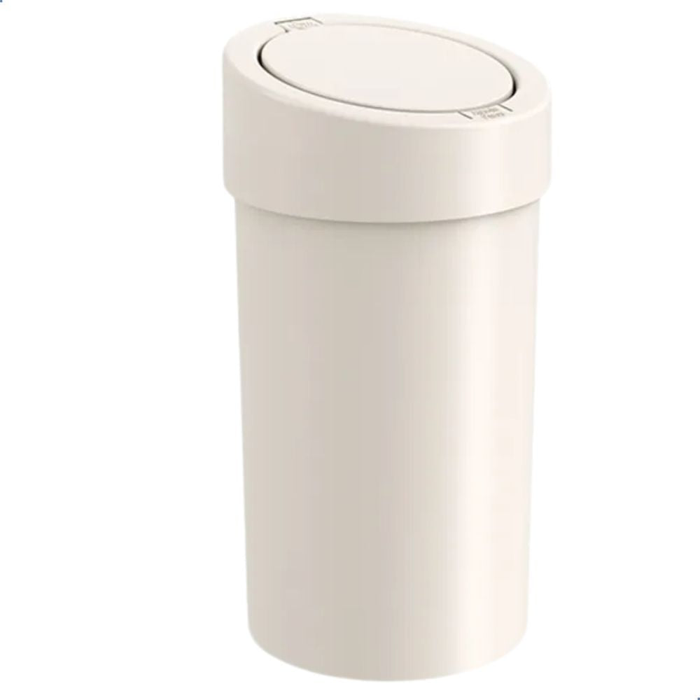 Lixeira com Tampa Press 9L Light Gray Coza - Thony Ferragem