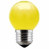 Lampada Incandescente Bolinha Amarela 15w 220v - Thony Ferragem