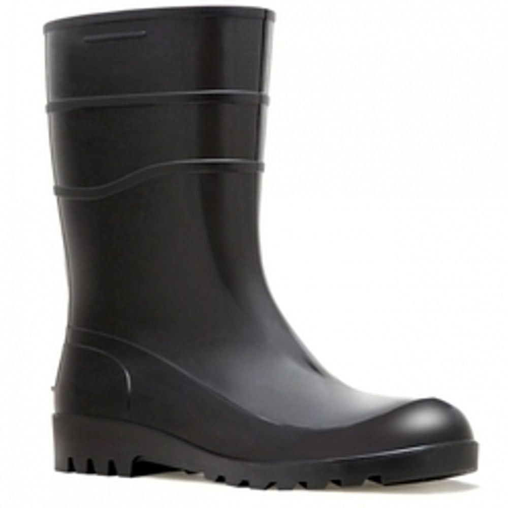 Bota Pvc Cano Medio Preta C/ Forro N.37 - Thony Ferragem