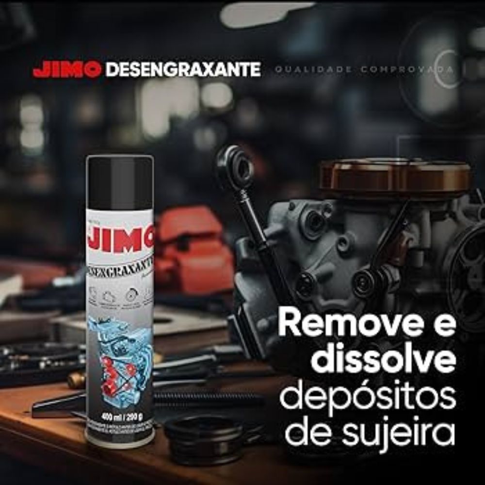 Desengraxante Aerossol 400ml Jimo