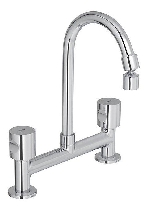 Misturador Mesa Cozinha Bica Móvel Aspen 1256 C35 Deca