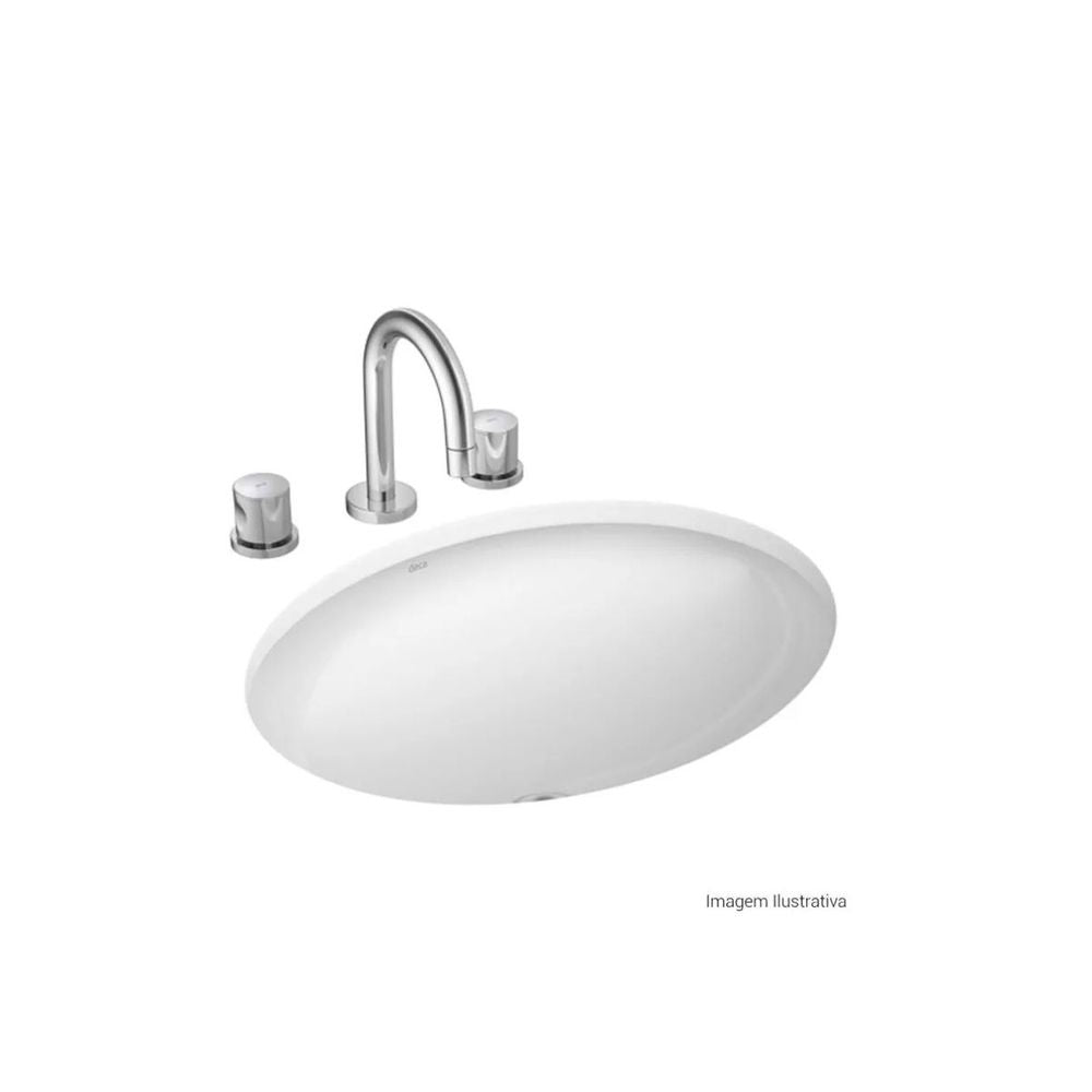 Cuba Embutir Universal Oval 490X365mm Branca Deca - Thony Ferragem