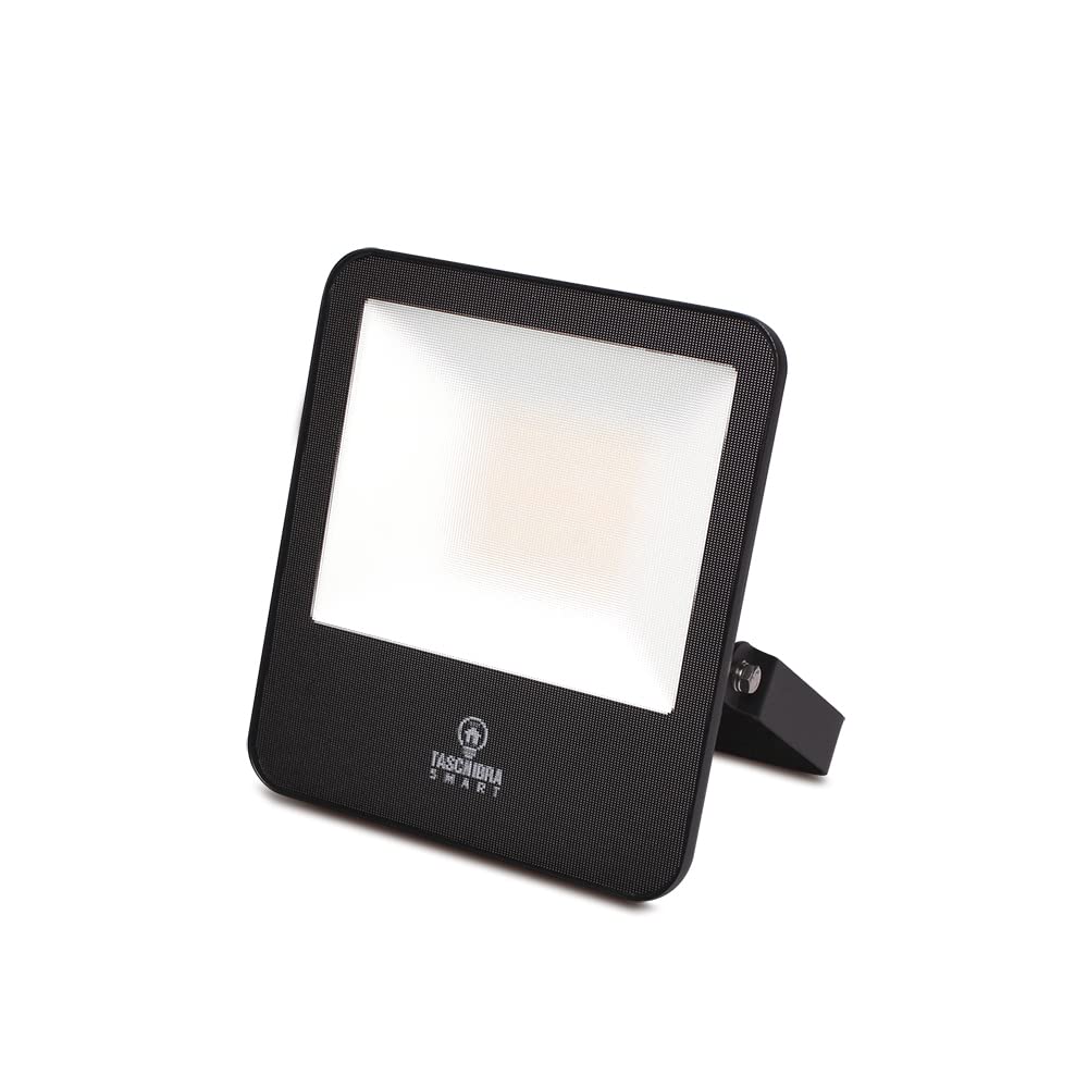 Refletor Smart   Wi-Fi LED 50w Rgb+Cct Preto Taschibra