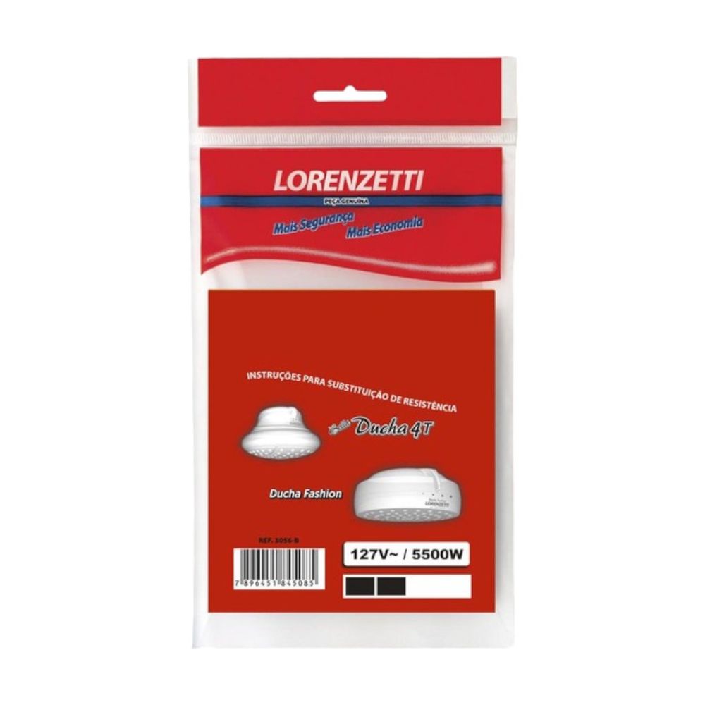 Resistencia Lorenzetti Bella Ducha 4t/Fashion 127v - Thony Ferragem