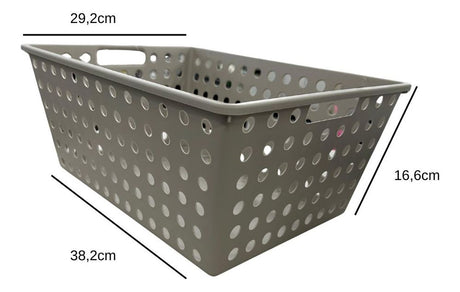 Cesta Organizadora One Maxi Light Gray Coza - Thony Ferragem