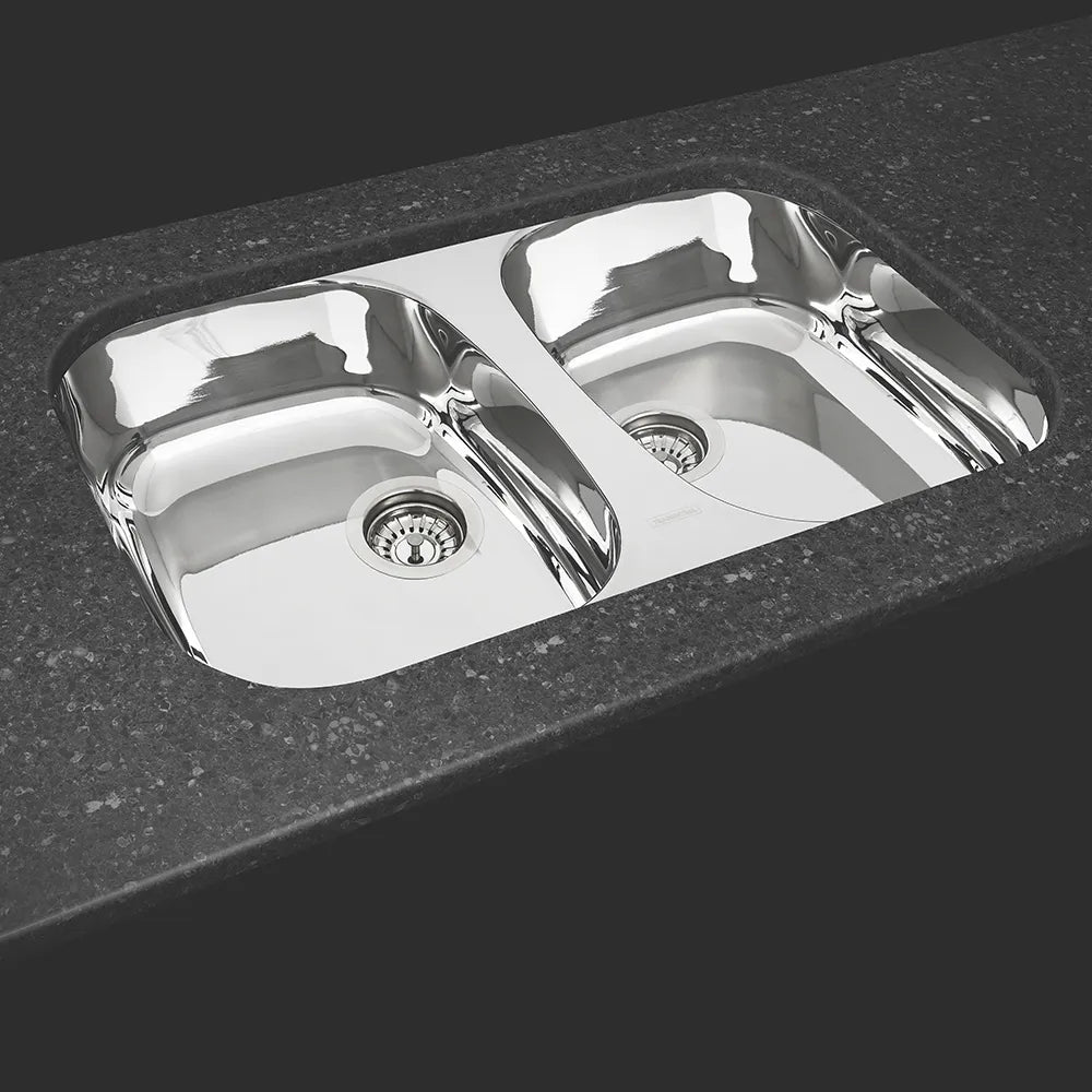 Cuba Dupla Retangular 77x40 C/Valvula Tramontina - Thony Ferragem