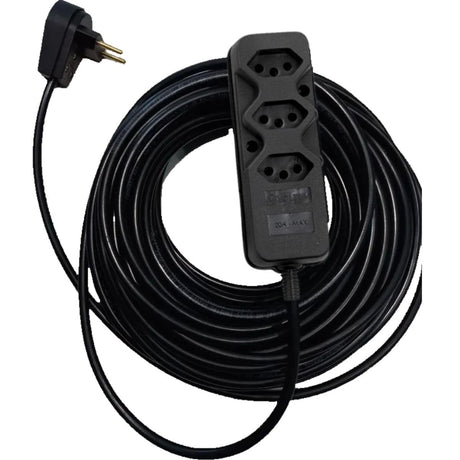 Extensão Elétrica 5 Tomadas 20A Cabo PP RT Comercial - Thony Ferragem