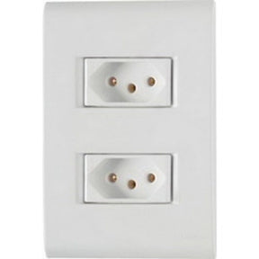 Conjunto 2 Tomadas 2p+T 10a - Liz - Thony Ferragem