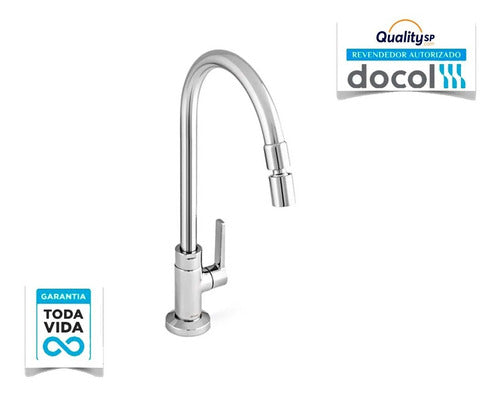 Torneira De Cozinha Convencional Gali 008013 Docol