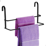 Toalheiro Box Duplo 45cm Preto Fosco Future - Thony Ferragem