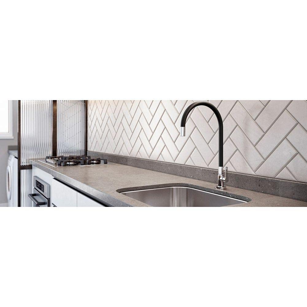 Torneira de Mesa para Cozinha Preto Galiflex Docol