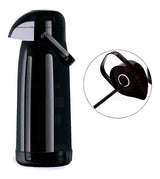 Garrafa Térmica De Vidro 1l Preta  Magic Pump Termolar - Thony Ferragem