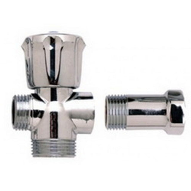 Registro Duas Saidas 1/2"Bsp (I) X 1/2"Bsp (E) X 3 - Thony Ferragem
