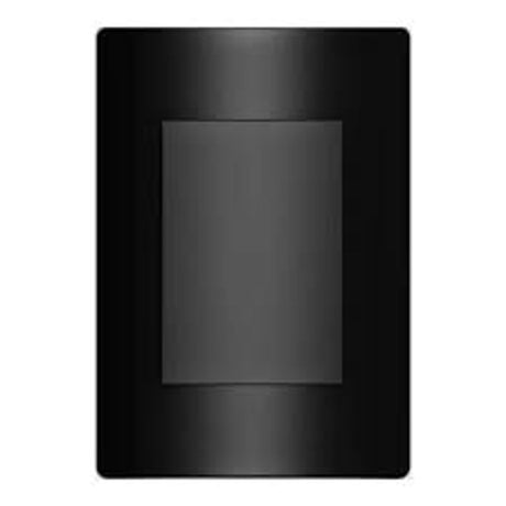 Conjunto Placa Cega 4x2 + Suporte Carbono Revita Soprano - Thony Ferragem