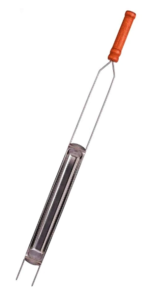 Espeto Inox P/ Queijo 75cm Grilazer - Thony Ferragem