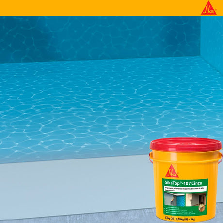 Sikatop 107 4kg Cinza - Thony Ferragem