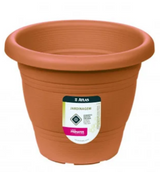 Vaso Jardim Plastico Medio 22cm Ocre - Thony Ferragem