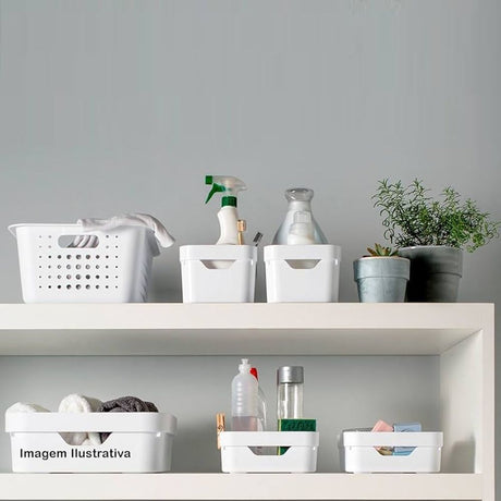 Caixa Organizadora P Clube 4,8L Verde Eucalipito OU - Thony Ferragem