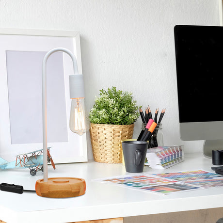 Abajur Flam 1xe27 Branca Taschibra - Thony Ferragem