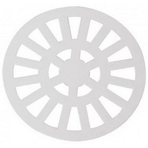 Grelha Redonda 9,7cm Branca - Thony Ferragem