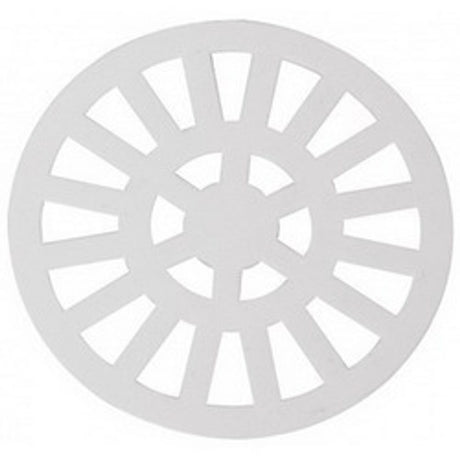 Grelha Redonda 9,7cm Branca - Thony Ferragem