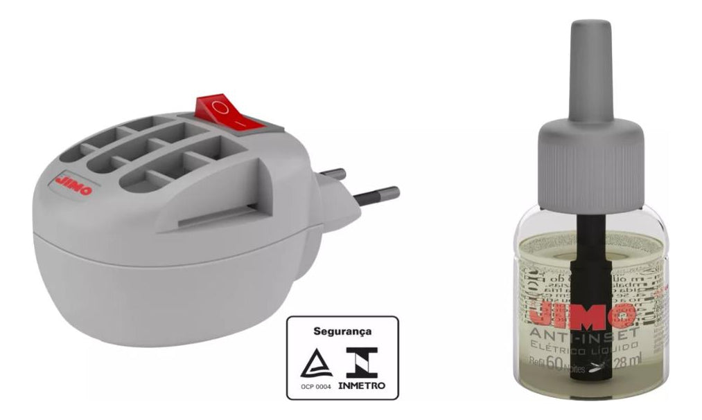 Anti-Inset Kit Refil 60 Noites + Aparelho Jimo