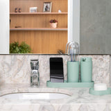 Porta Escova Cinza Chumbo Serene Coza - Thony Ferragem