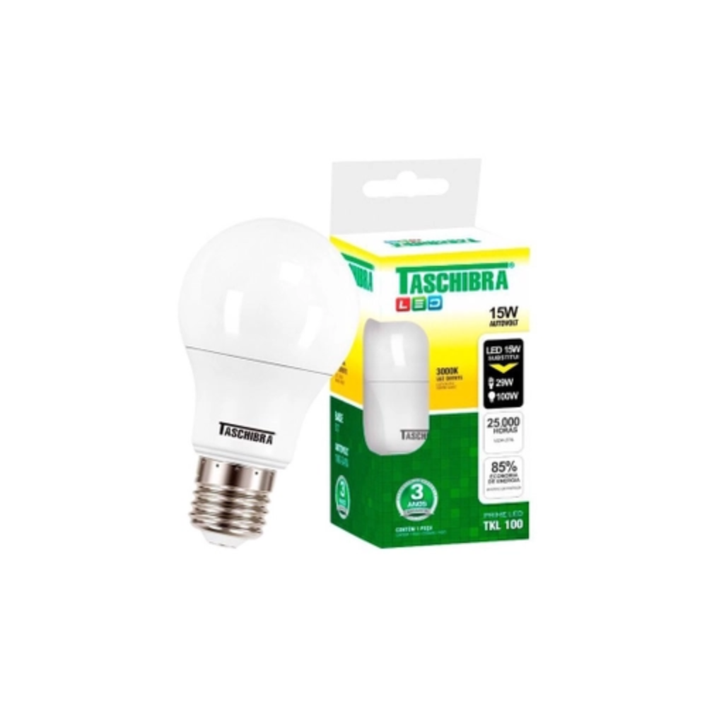 Lampada Led Bulbo Tkl 90 15w 3000k - Thony Ferragem