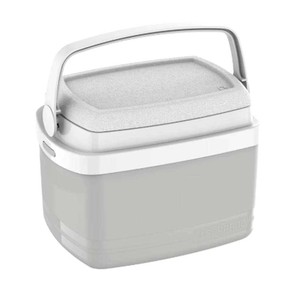 Caixa Térmica Tropical 5L Cinza Claro Soprano - Thony Ferragem