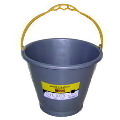 Balde Plastico Extra Reforcado 10lt Dtools - Thony Ferragem