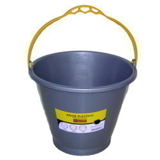 Balde Plastico Extra Reforcado 10lt Dtools - Thony Ferragem