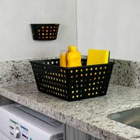 Cesta One Grande Preto Coza - Thony Ferragem