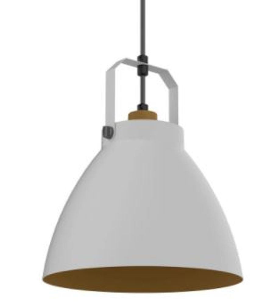 Pendente Navy 1xe27 Branca - Thony Ferragem
