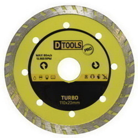 Disco Corte Diamantado Turbo Pro 4.3/8 - Thony Ferragem