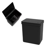 Lixeira Single 2,5L Preto Coza - Thony Ferragem