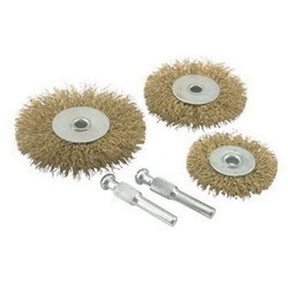 Escova Aco Circular Jogo Com 5 Pecas - Thony Ferragem