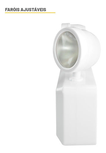 Bloco Autônomo Emergência 2 Farol Led 250lm  Bivolt Taschibra - Thony Ferragem