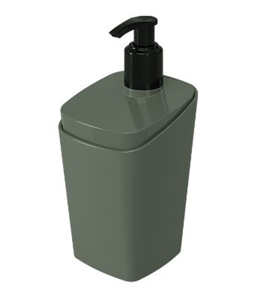 Porta Sabonete Líquido 350ml Verde Amazon Coza