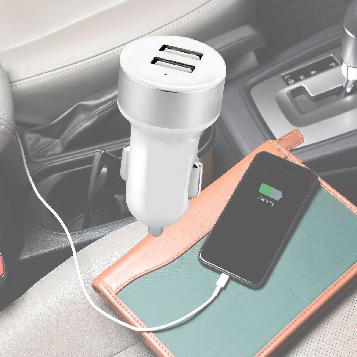 Carregador Veicular 12v Com 2 Saidas Usb Elgin - Thony Ferragem