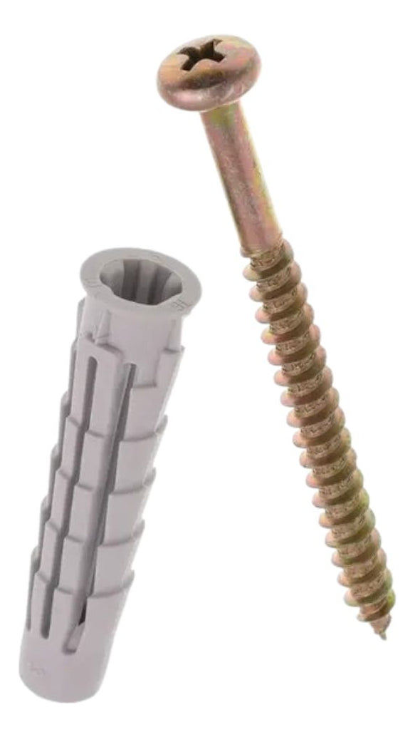 Bucha E Parafuso Bx 10mm Cartela BemFixa - Thony Ferragem