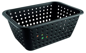 Cesto Plastico Preto  M Ordene - Thony Ferragem