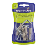 Cartela Escapula 4,4x70 C/ Bucha 8mm