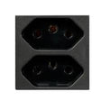 Modulo Tomada Duplex 20a Carbono Revita - Thony Ferragem